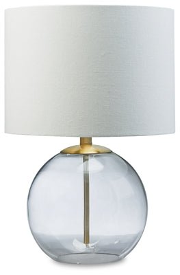 Samder Table Lamp - White Table Lamp modern furniture Contempo Furniture