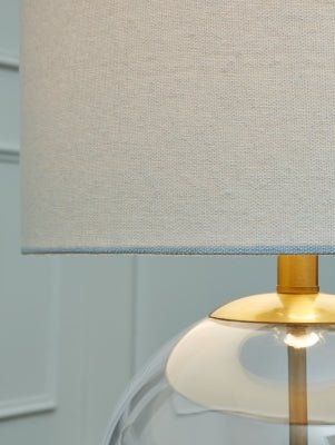 Samder Table Lamp - White Table Lamp modern furniture Contempo Furniture