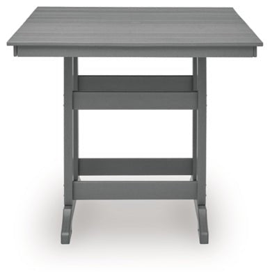 Sanctuary Beach Outdoor Counter Height Dining Table - Dark Gray Dining Table modern furniture Contempo Furniture