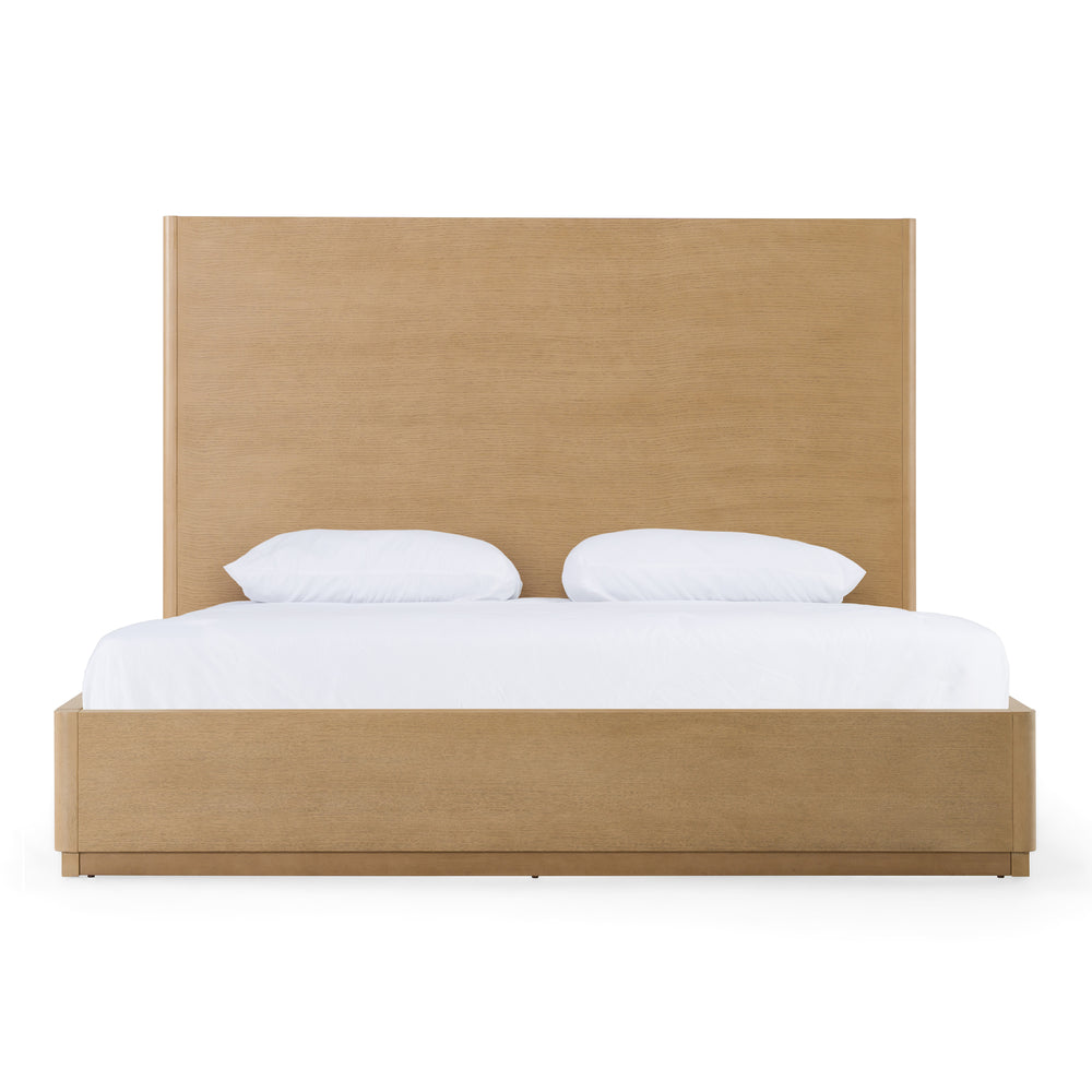 Santa Monica - Modern Natural Oak Bed - View 4