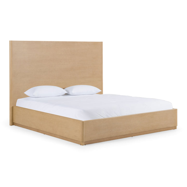 Santa Monica  Modern Natural Oak Bed