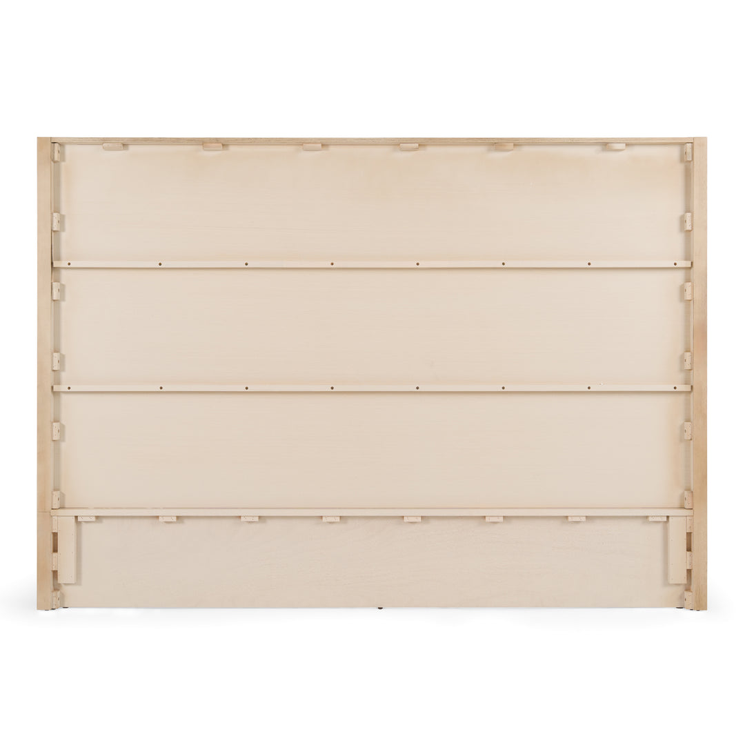 Santa Monica  Modern Natural Oak Bed