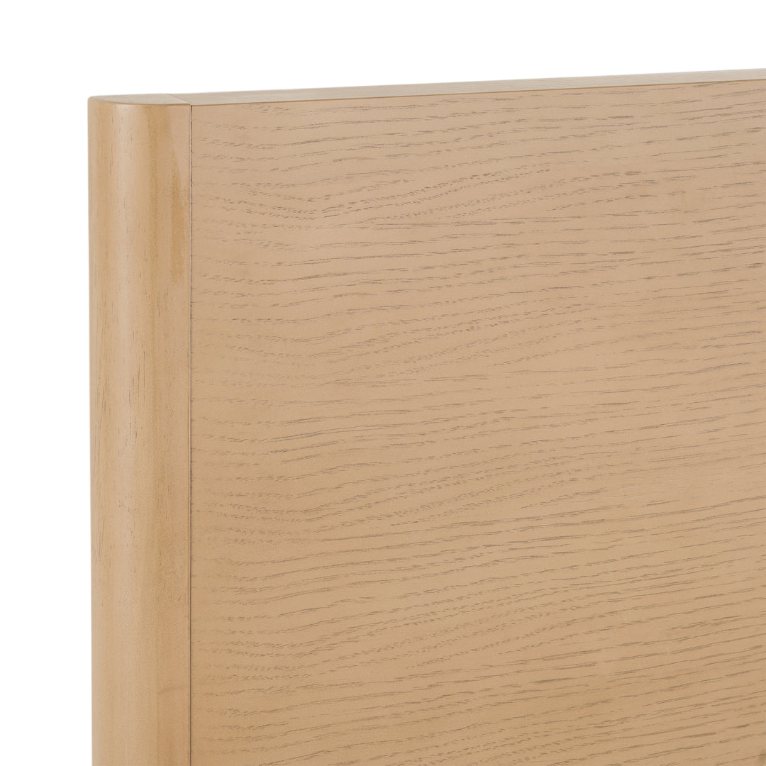 Santa Monica - Modern Natural Oak Bed