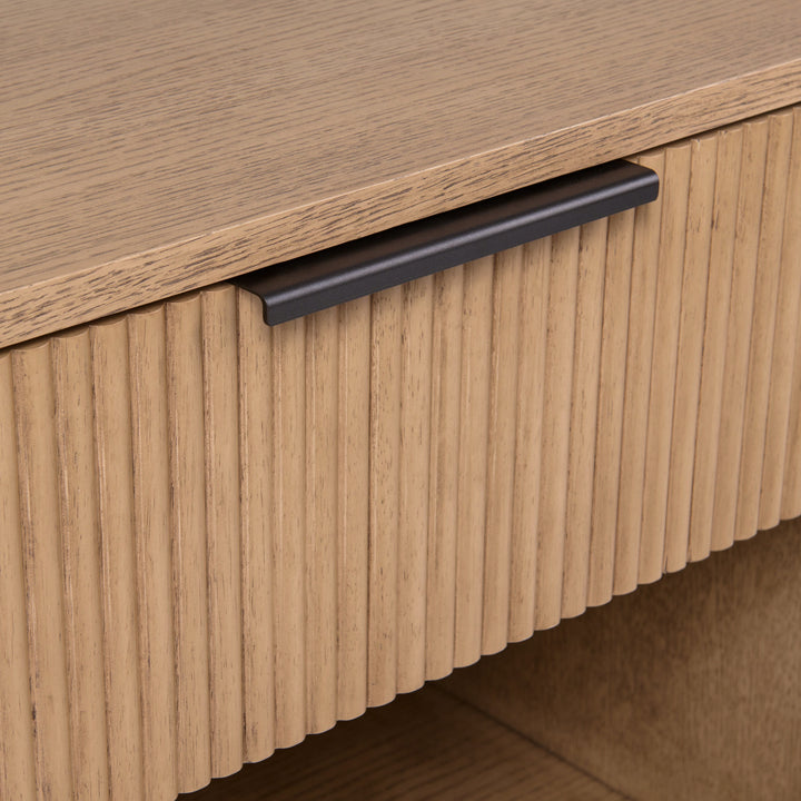 Santa Monica  Modern Natural Oak Nightstand