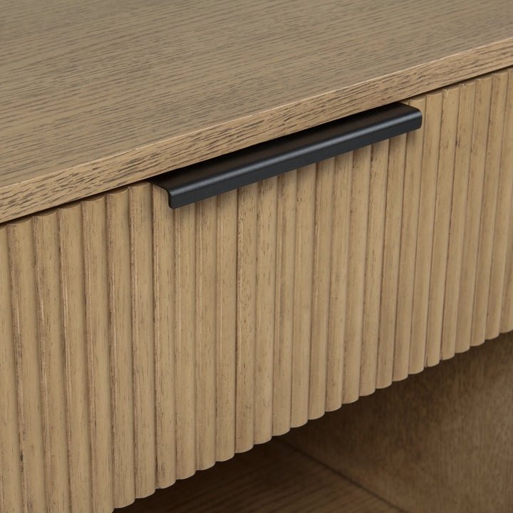 Santa Monica - Modern Natural Oak Nightstand