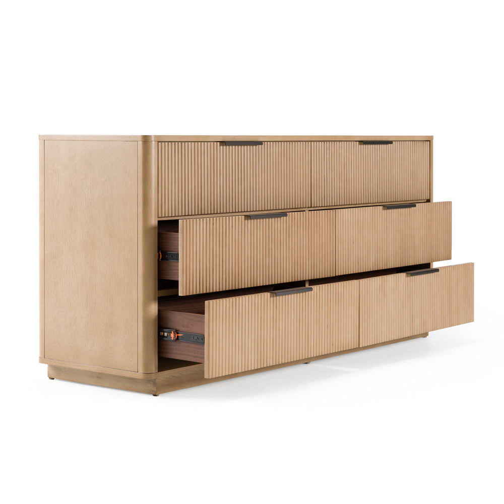 Santa Monica - Modern Natural Oak Dresser - View 7