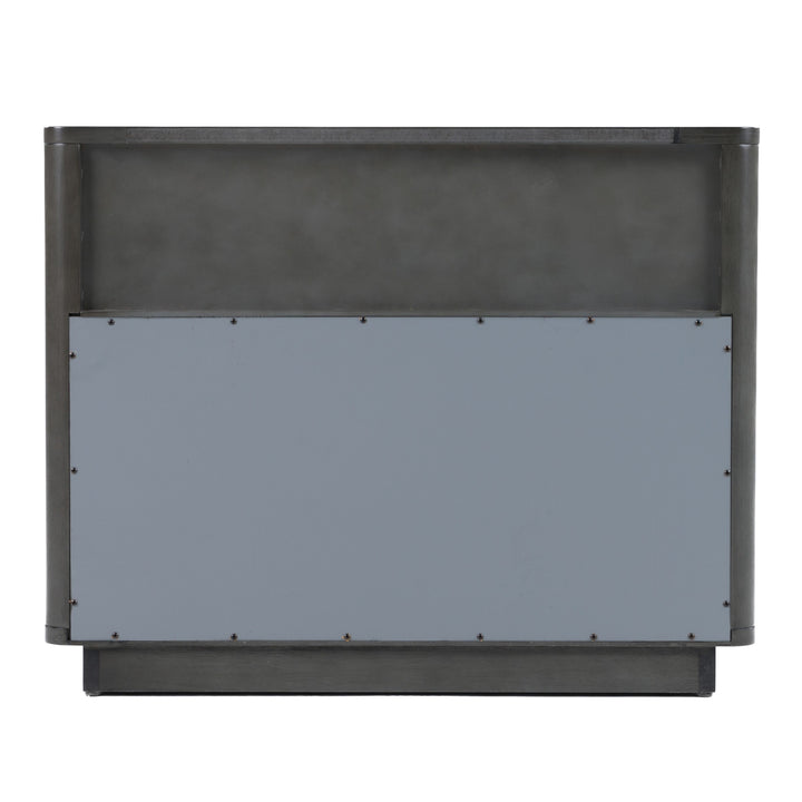 Santa Monica  Modern Grey Wash Nightstand