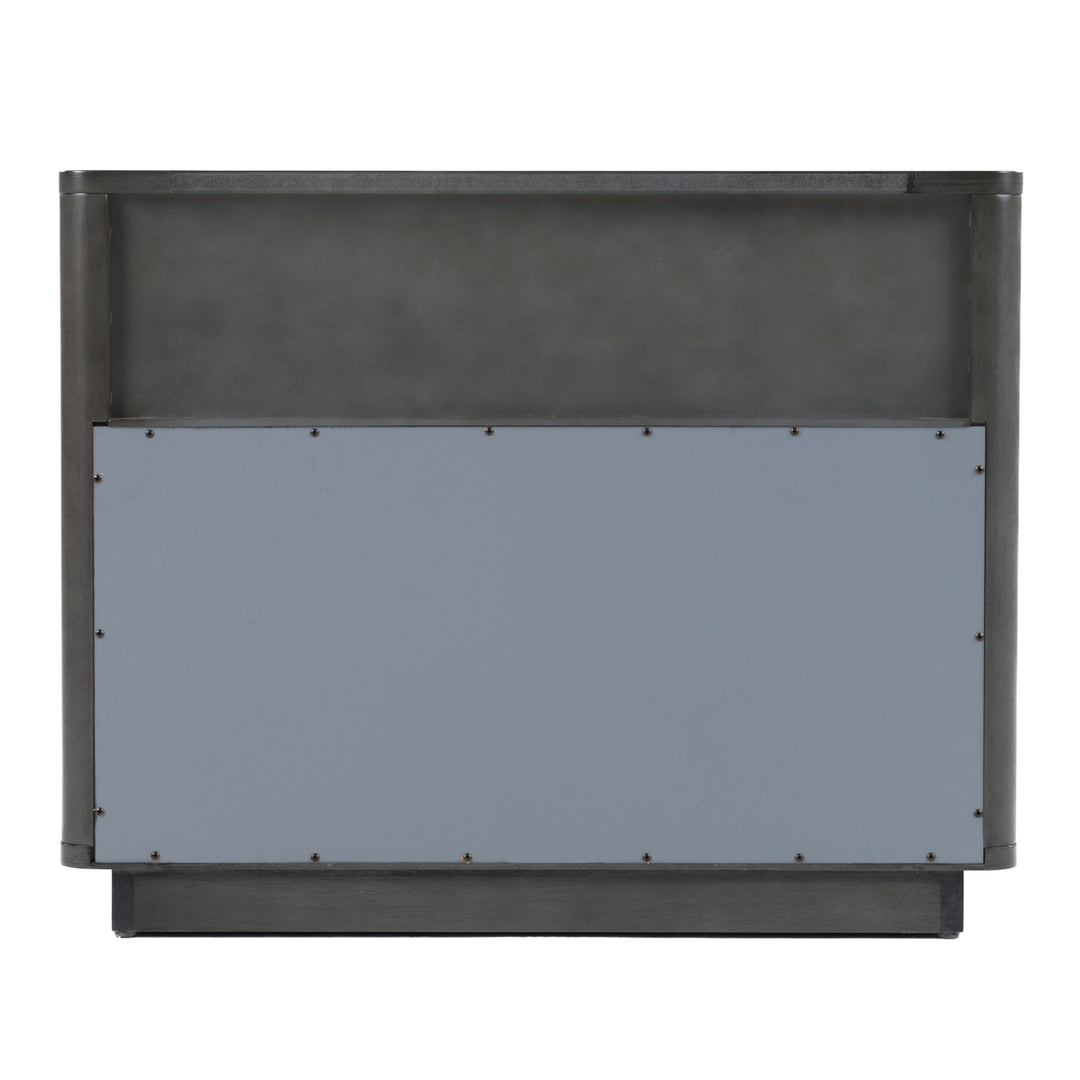 Santa Monica - Modern Grey Wash Nightstand