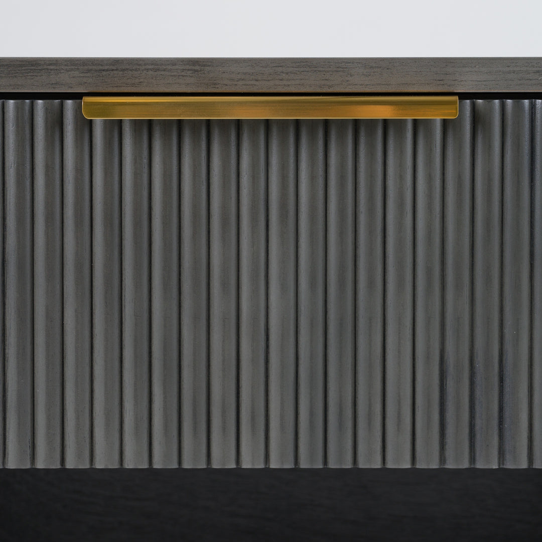 Santa Monica  Modern Grey Wash Nightstand