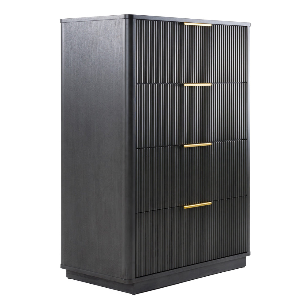 Santa Monica - Modern Grey Wash Chest - View 7