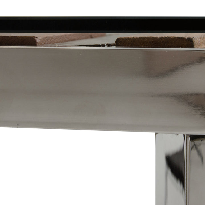 Santiago Modern Rectangular Wood Mosaic Dining Table