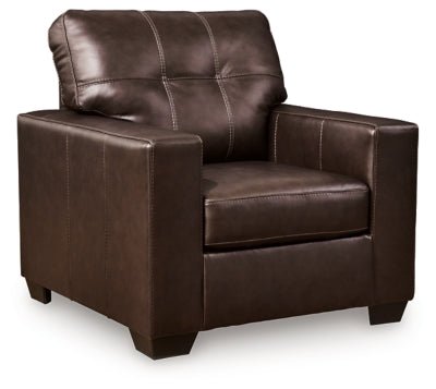 Santorine Chair - Dark Brown Arm Chair modern furniture Contempo Furniture