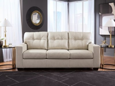 Santorine Sofa - Beige Stationary Sofa modern furniture Contempo Furniture