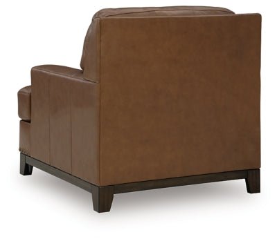 Saonara Chair - Light Brown Arm Chair modern furniture Contempo Furniture