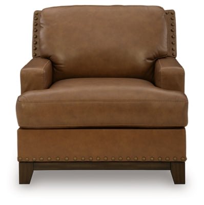 Saonara Chair - Light Brown Arm Chair modern furniture Contempo Furniture