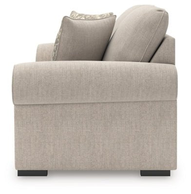 Sararose Loveseat - Beige Stationary Loveseat modern furniture Contempo Furniture