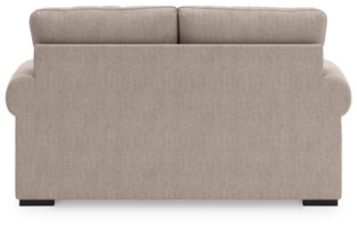 Sararose Loveseat - Beige Stationary Loveseat modern furniture Contempo Furniture