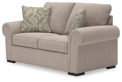 Sararose Loveseat - Beige Stationary Loveseat modern furniture Contempo Furniture