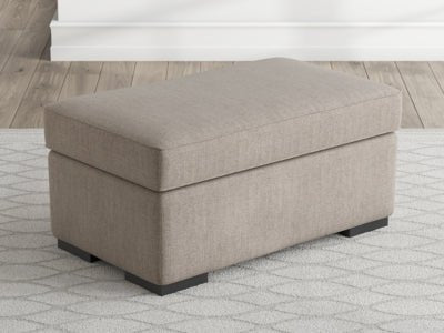 Sararose Ottoman - Beige Upholstered Ottoman modern furniture Contempo Furniture
