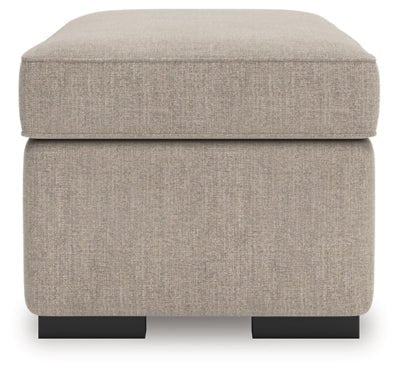 Sararose Ottoman - Beige Upholstered Ottoman modern furniture Contempo Furniture