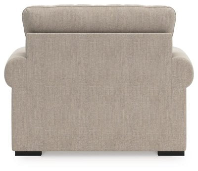 Sararose Oversized Chair - Beige Arm Chair modern furniture Contempo Furniture