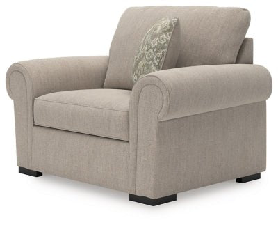 Sararose Oversized Chair - Beige Arm Chair modern furniture Contempo Furniture