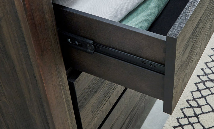 Savanna Five Drawer Solid Wood Chest in Coffee Bean Chest modern furniture Contempo Furniture