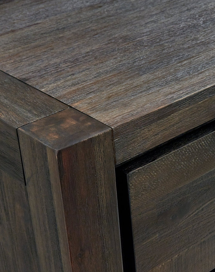 Savanna Five Drawer Solid Wood Chest in Coffee Bean Chest modern furniture Contempo Furniture