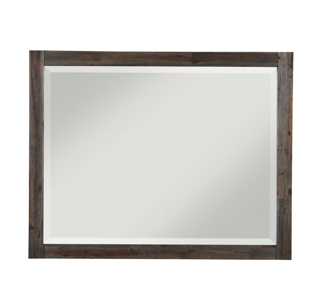 Savanna Solid Wood Dresser Mirror in Coffee Bean Mirror modern furniture Contempo Furniture