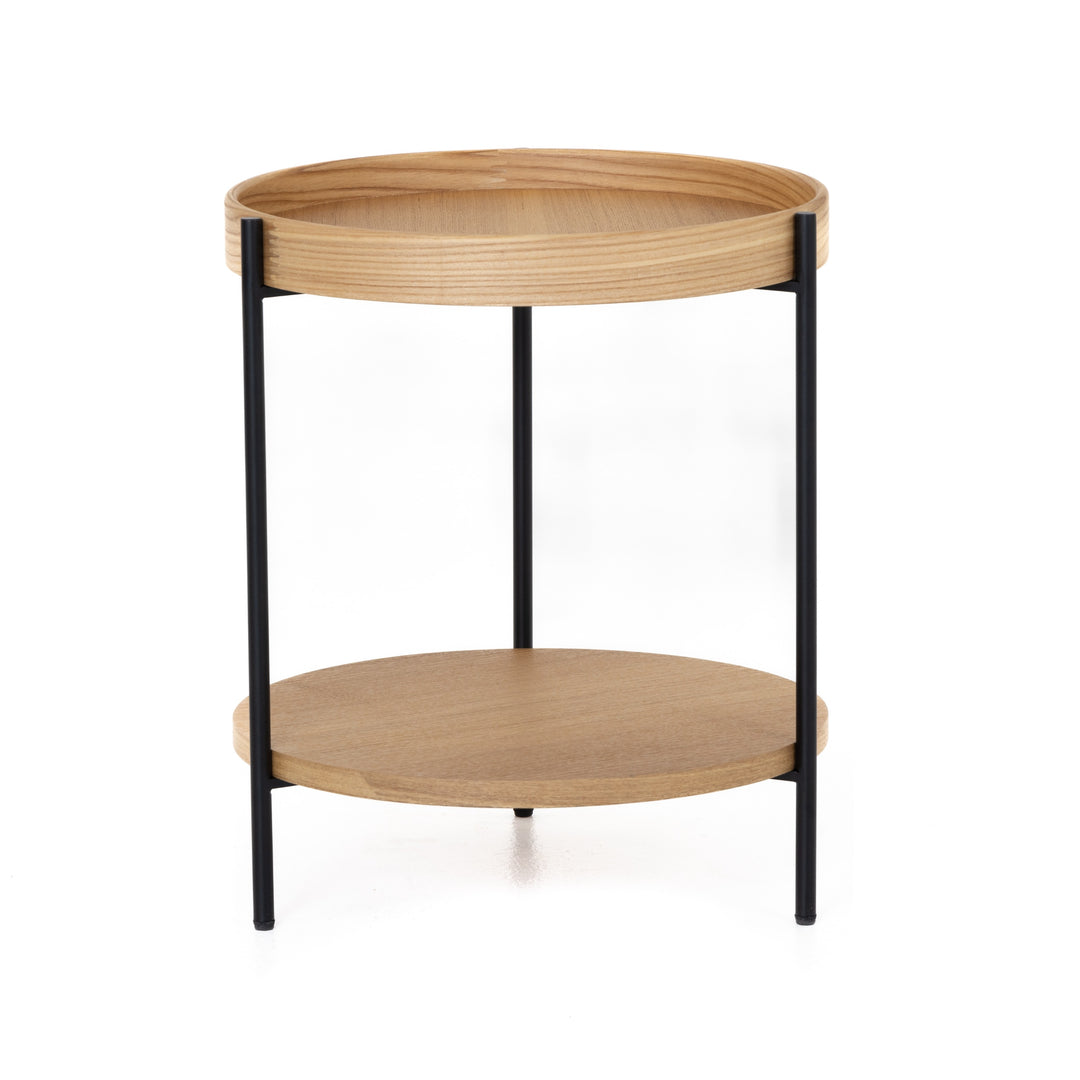 Savoy  Modern Natural Ash End Table