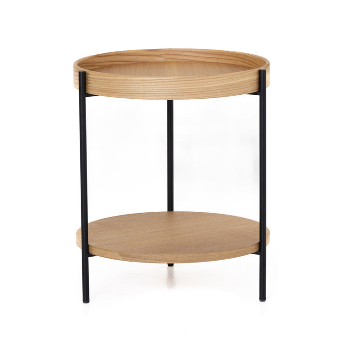 Savoy  Modern Natural Ash End Table