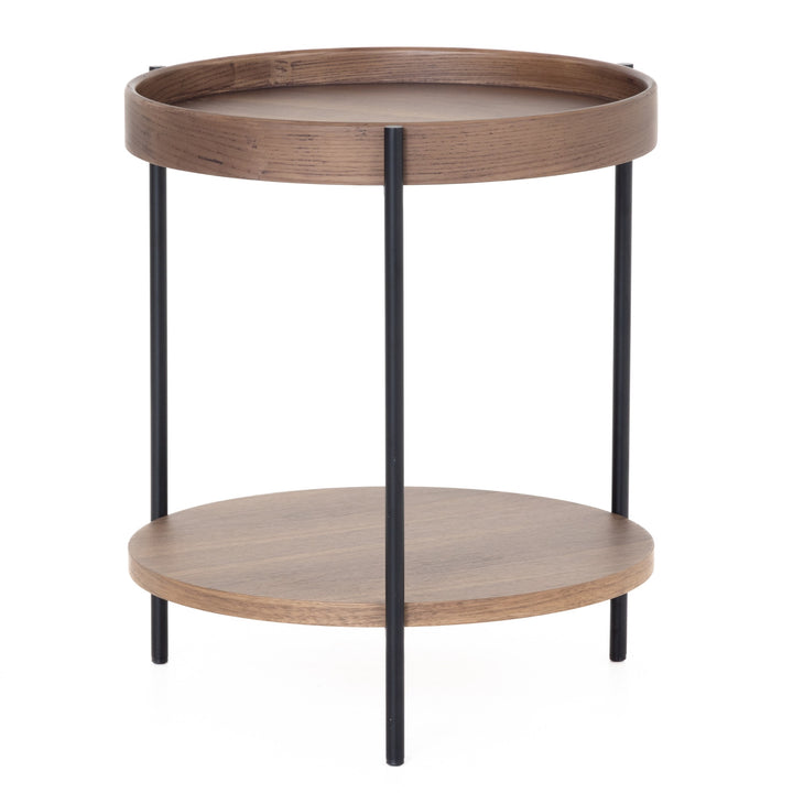 Savoy - Modern Walnut End Table