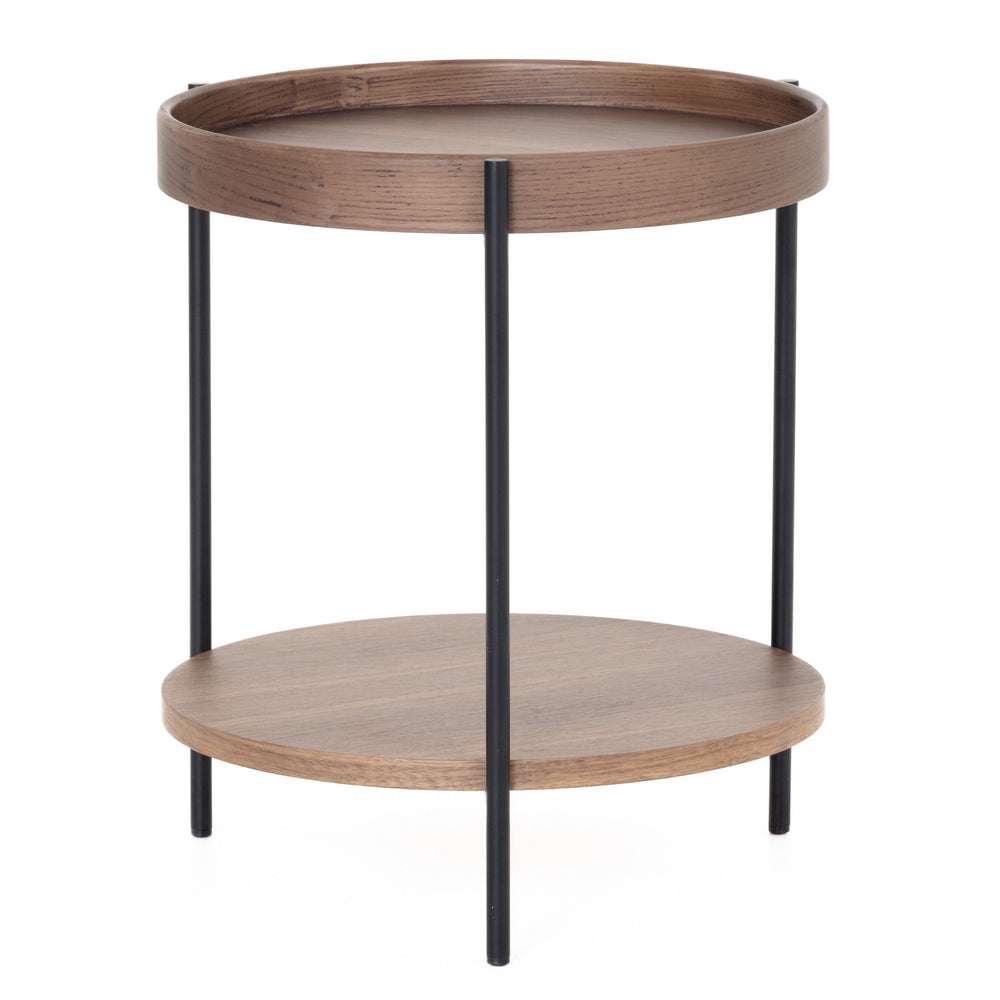 Savoy - Modern Walnut End Table - View 4