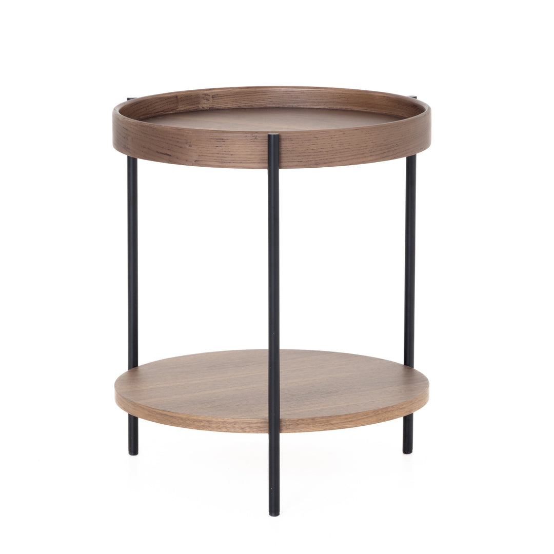 Savoy - Modern Walnut End Table
