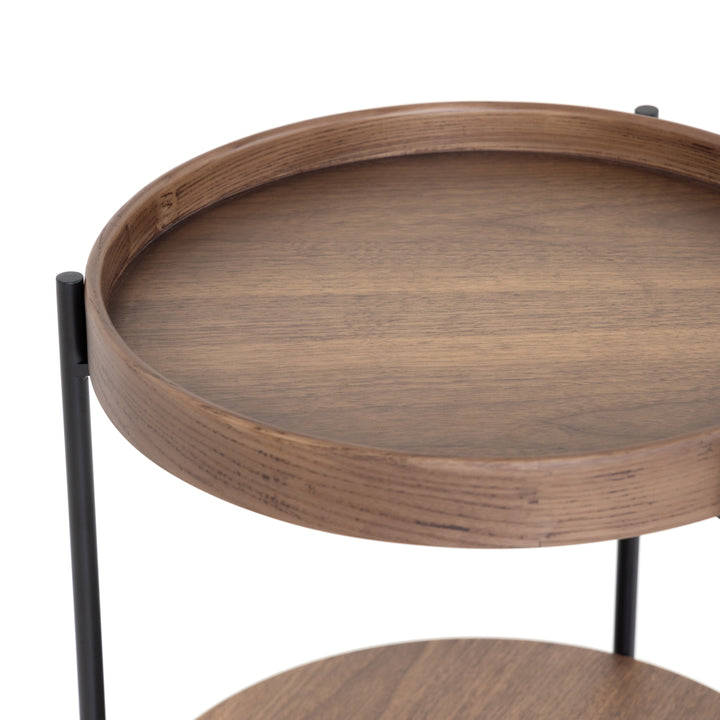 Savoy - Modern Walnut End Table