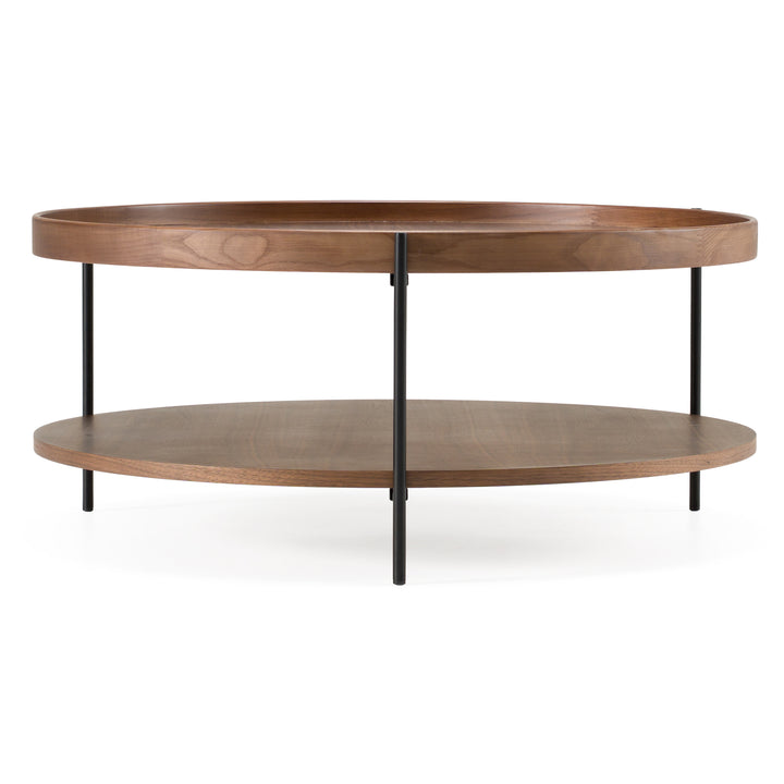 Savoy - Modern Walnut Large Coffee Table