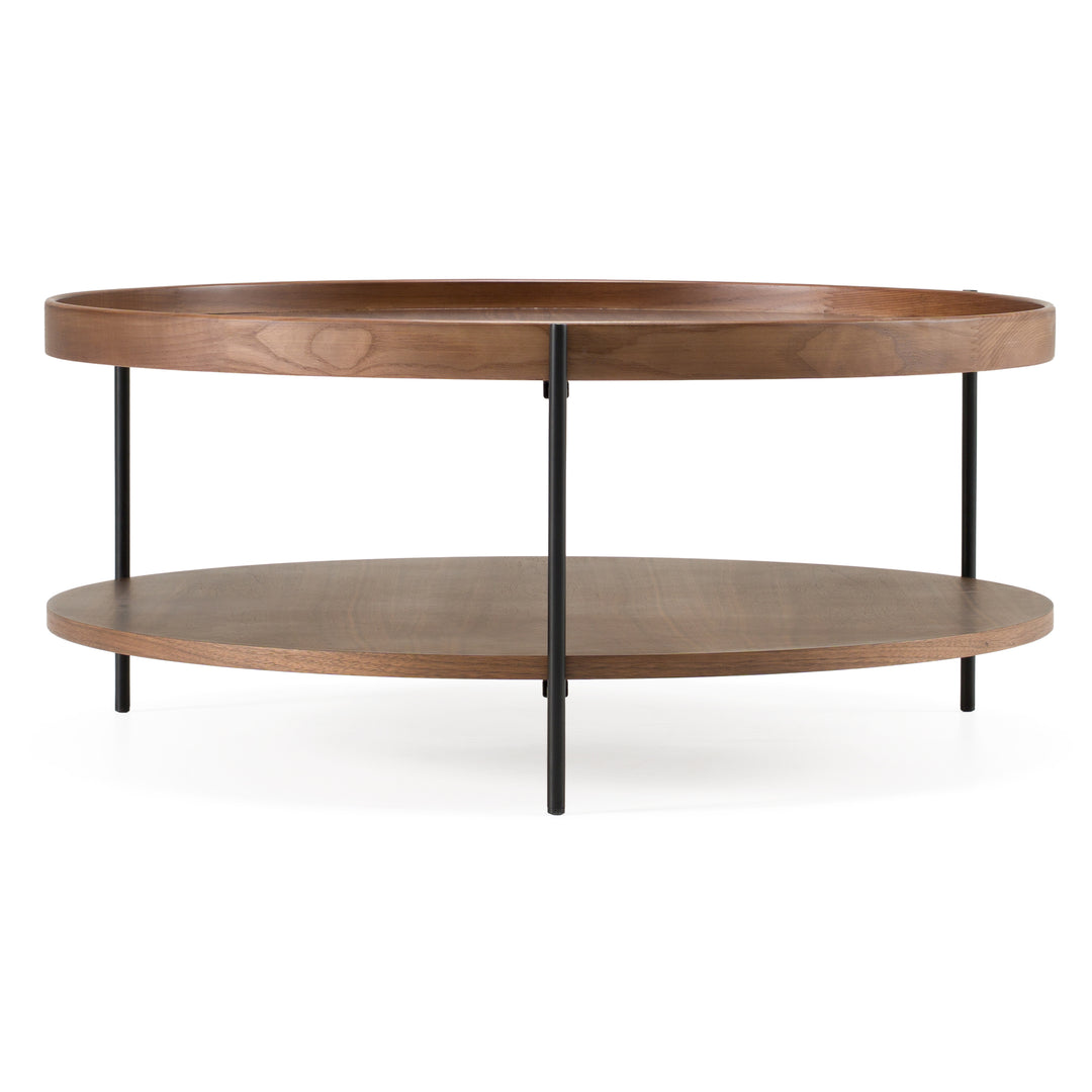 Savoy - Modern Walnut Large Coffee Table