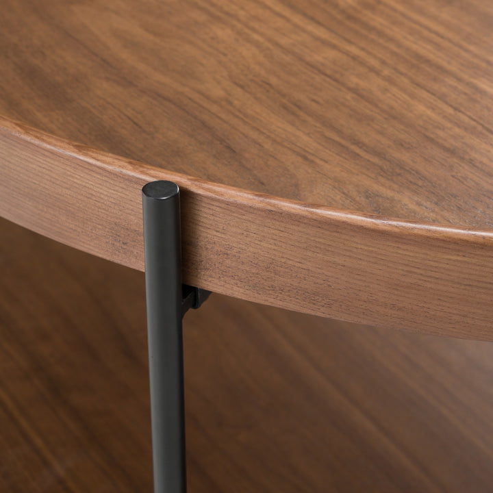 Savoy  Modern Walnut Large Coffee Table