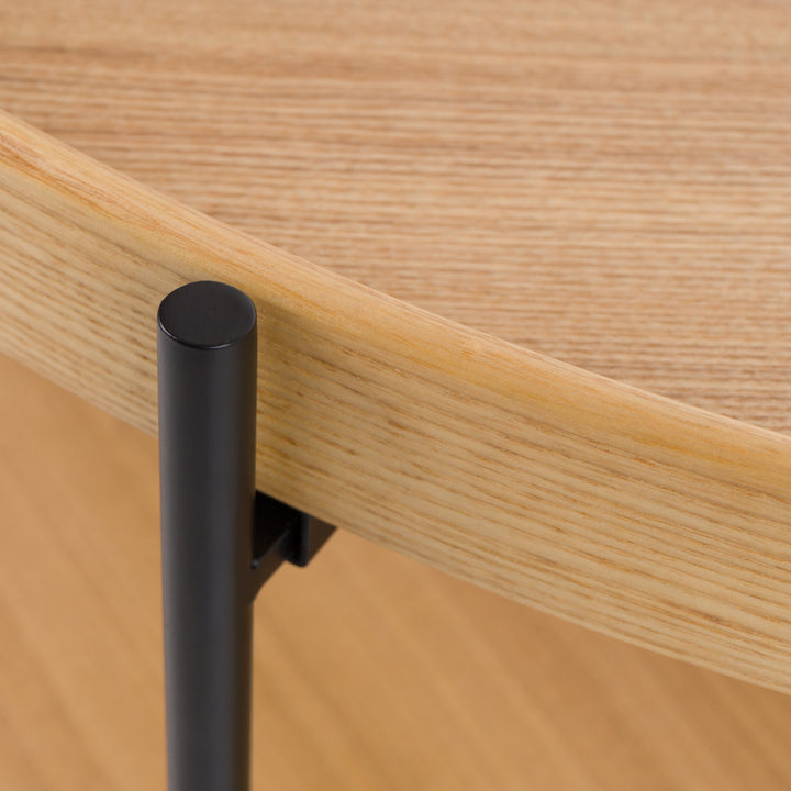 Savoy  Modern Natural Ash Large Coffee Table