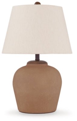 Scantor Table Lamp - Dark Brown Table Lamp modern furniture Contempo Furniture