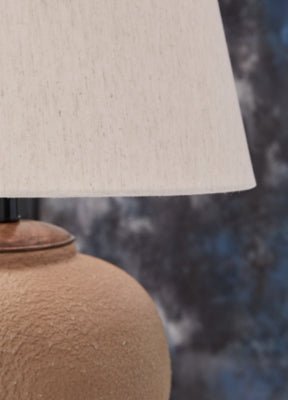 Scantor Table Lamp - Dark Brown Table Lamp modern furniture Contempo Furniture