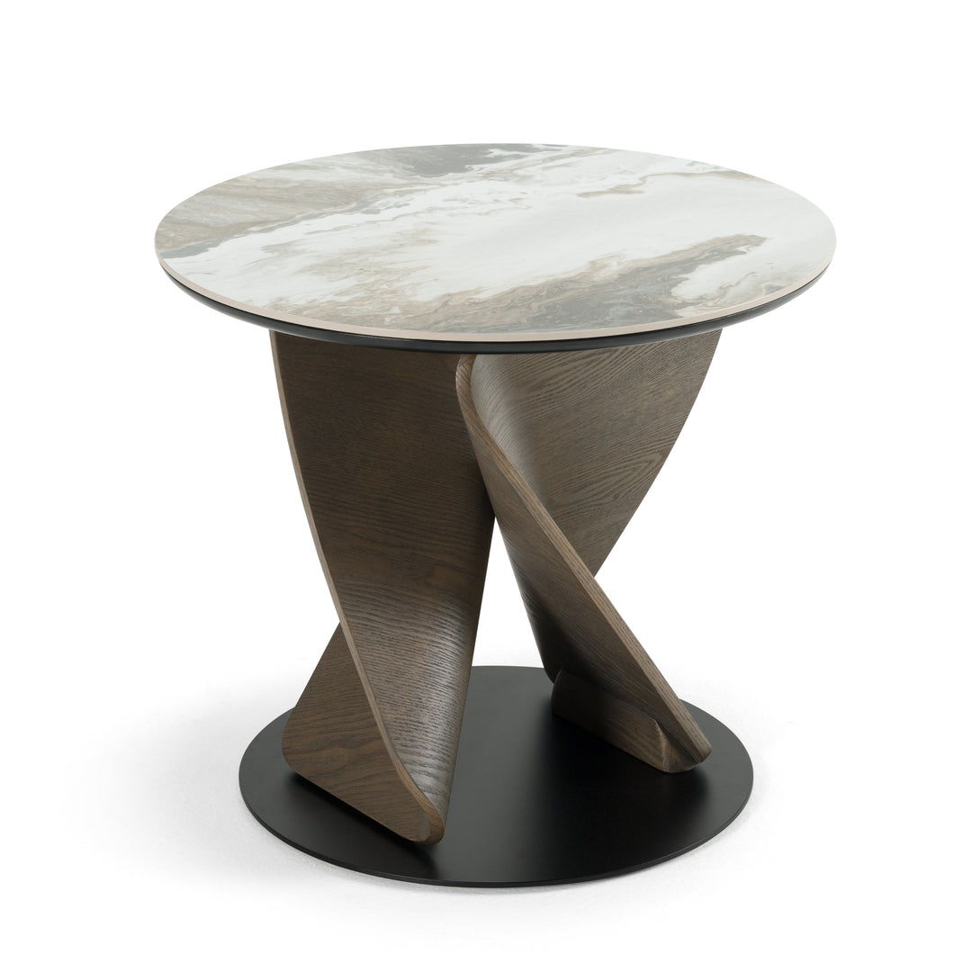 Schiff - Modern Marbled Ceramic Coffee Table Set