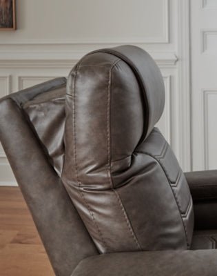 Schooner Rocks Power Recliner - Dark Brown Reclining Chair modern furniture Contempo Furniture