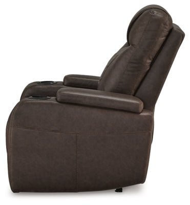 Schooner Rocks Power Recliner - Dark Brown Reclining Chair modern furniture Contempo Furniture