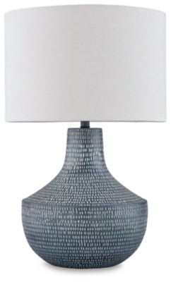 Schylarmont Table Lamp - Dark Gray Table Lamp modern furniture Contempo Furniture