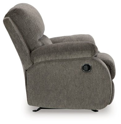 Scranto Recliner - Dark Gray Rocker Chair modern furniture Contempo Furniture