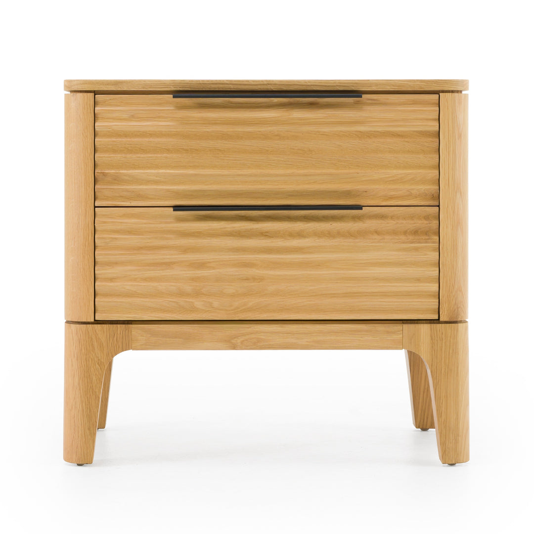 Seattle  Modern Natural Oak Nightstand