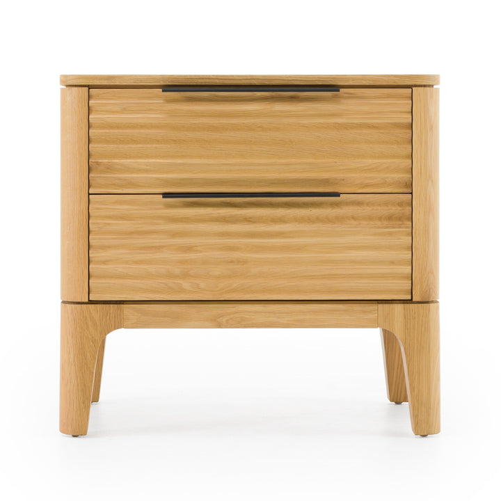 Seattle  Modern Natural Oak Nightstand