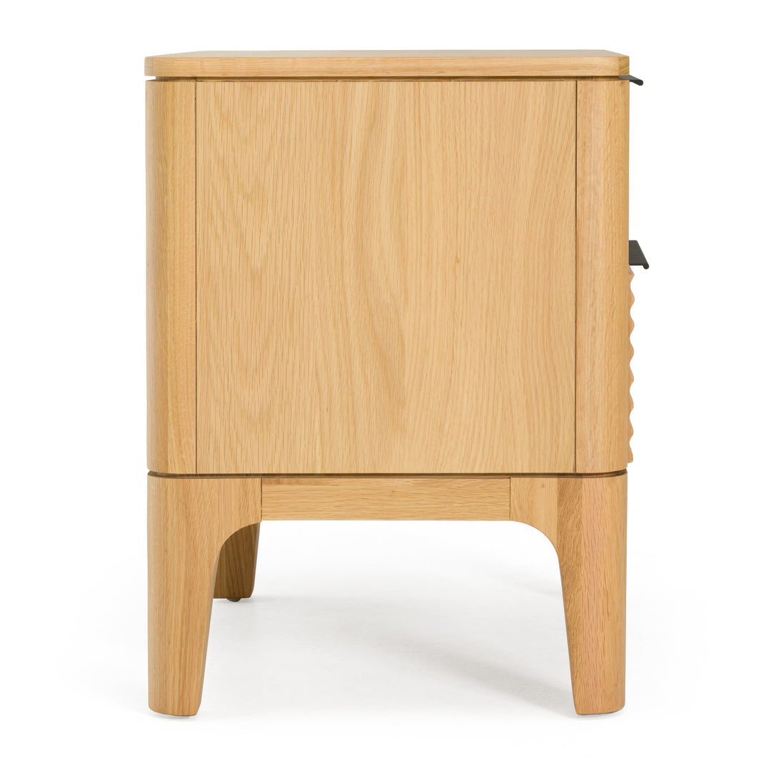 Seattle - Modern Natural Oak Nightstand