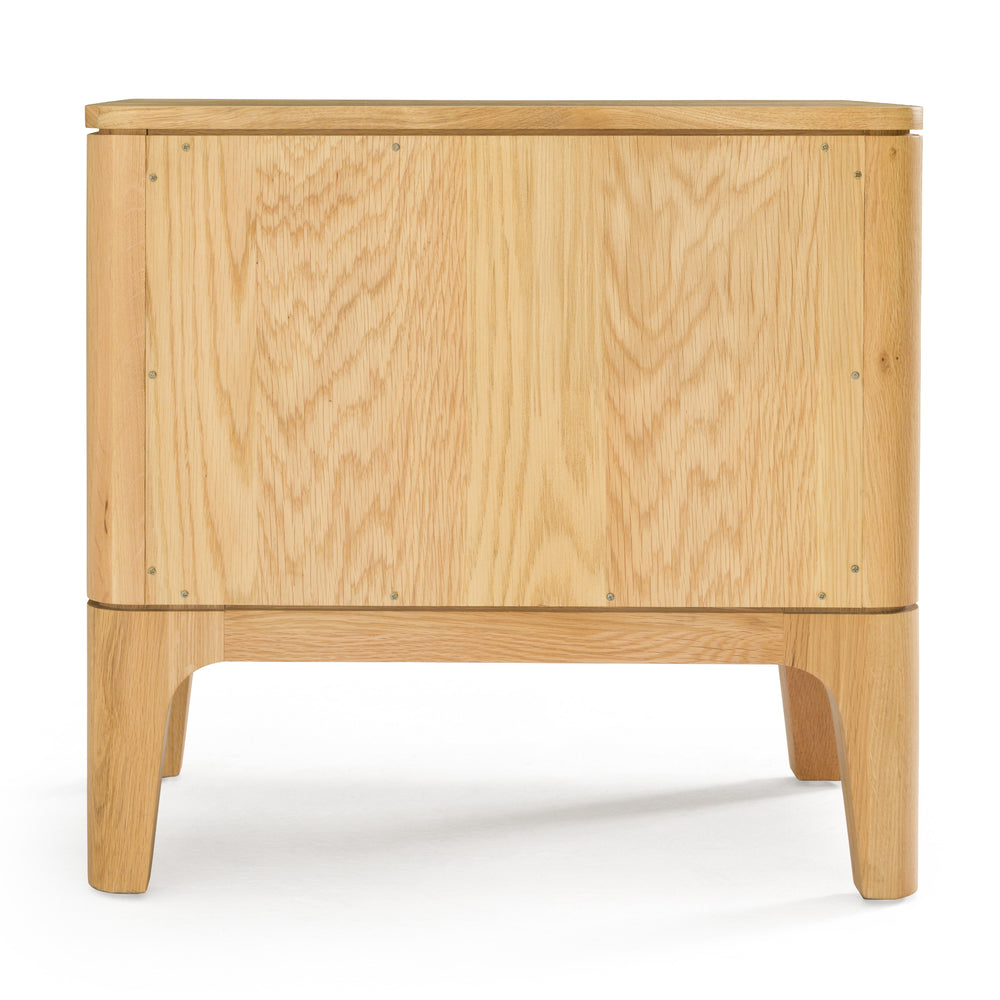 Seattle - Modern Natural Oak Nightstand - View 14